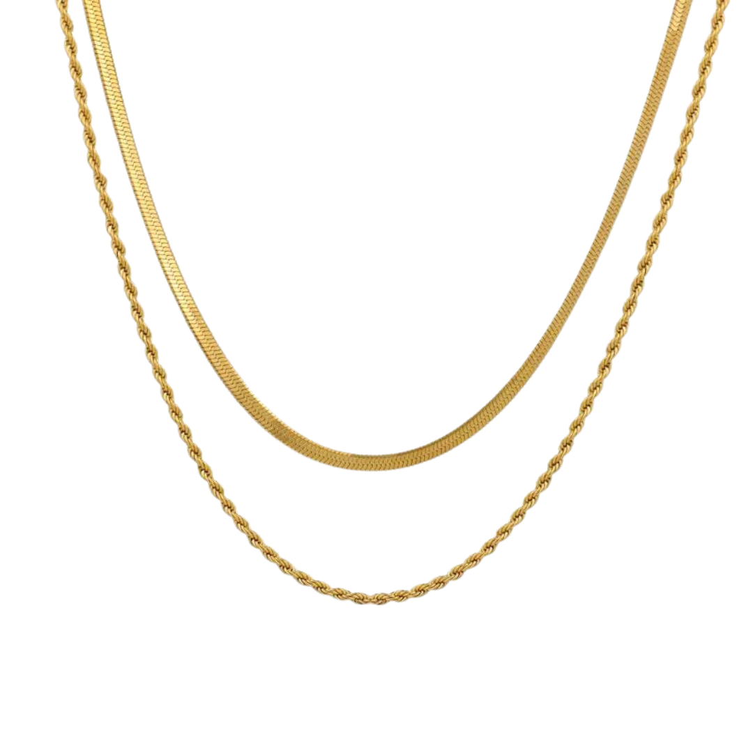 Snake Chain Layered Necklace