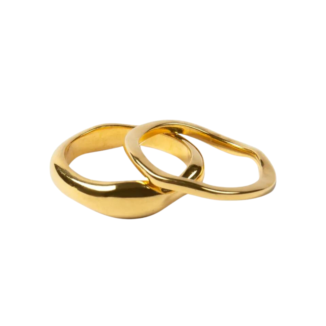 Gold Ring Set