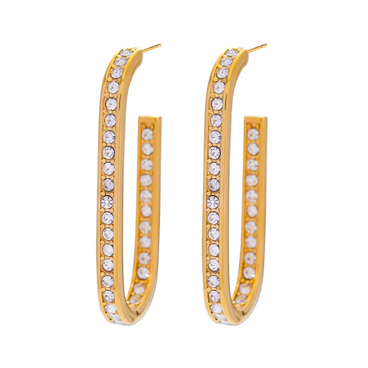 Shamara Gold and Diamond Earrings